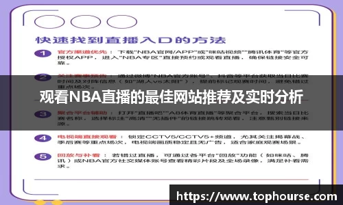 观看NBA直播的最佳网站推荐及实时分析